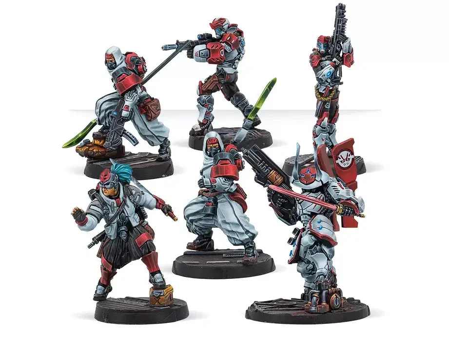 Infinity Reinforcements: JSA Pack Alpha 28mm Miniatures - Corvus Belli