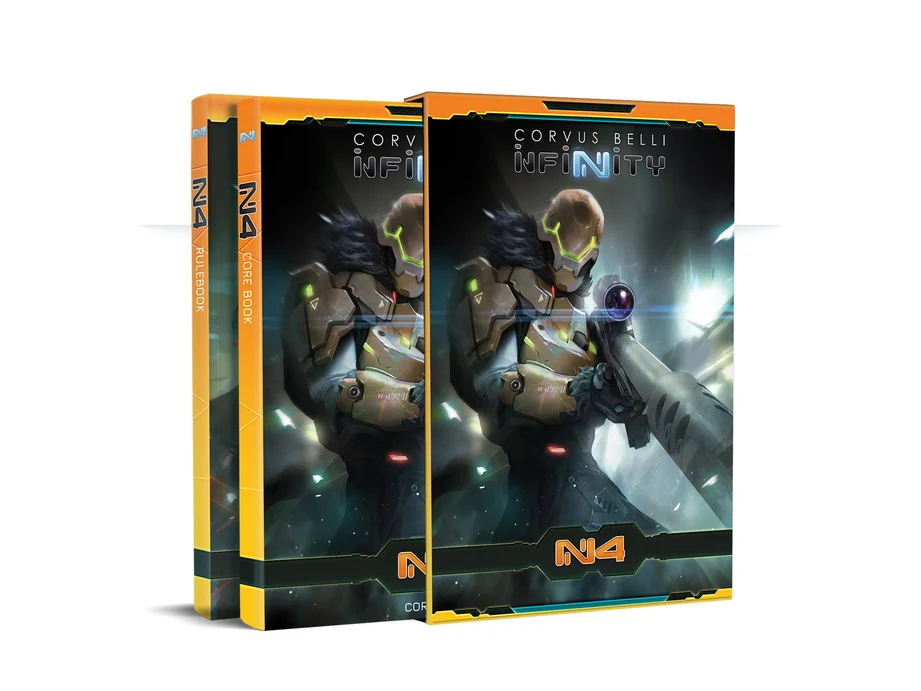 Infinity N4 Miniature Game Rulebook & Core Book - Corvus Belli