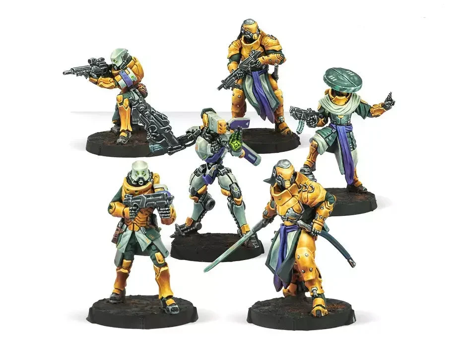 Infinity Reinforcements: Yu Jing Pack Alpha 28mm Metal Miniatures - Corvus Belli