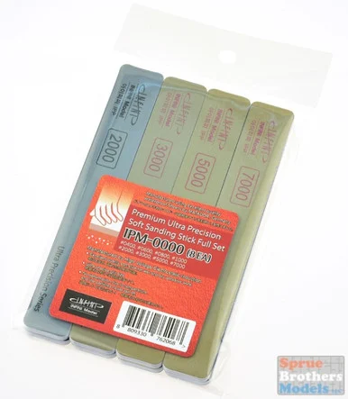 INFIPM0000 Infini Model Premium Ultra Precision Soft Sanding Stick Full Set (8 pcs)