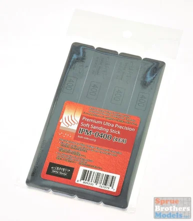 INFIPM0400 Infini Model Premium Ultra Precision Soft Sanding Stick - 400 Grit