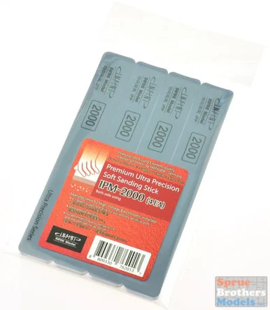 INFIPM2000 Infini Model Premium Ultra Precision Soft Sanding Stick - 2000 Grit