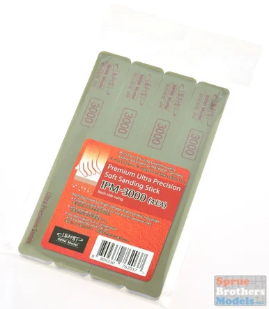 INFIPM3000 Infini Model Premium Ultra Precision Soft Sanding Stick - 3000 Grit