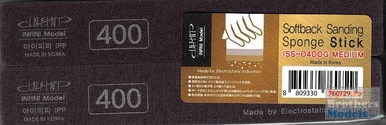 INFISS0400G Infini Model Softback Sanding Stick - Medium / 400 Grit
