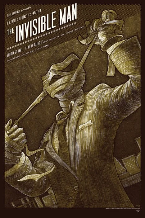 The Invisible Man (Variant) - Kevin Tong