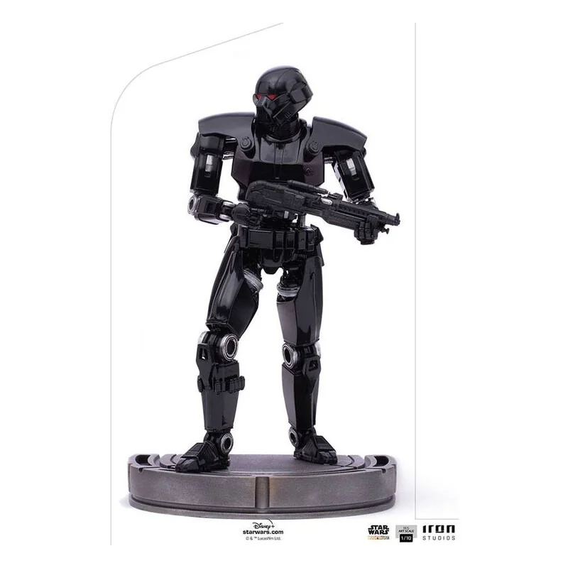 Star Wars The Mandalorian statue 1/10 BDS Art Scale Dark Trooper 24 cm Figurine - Iron Studios