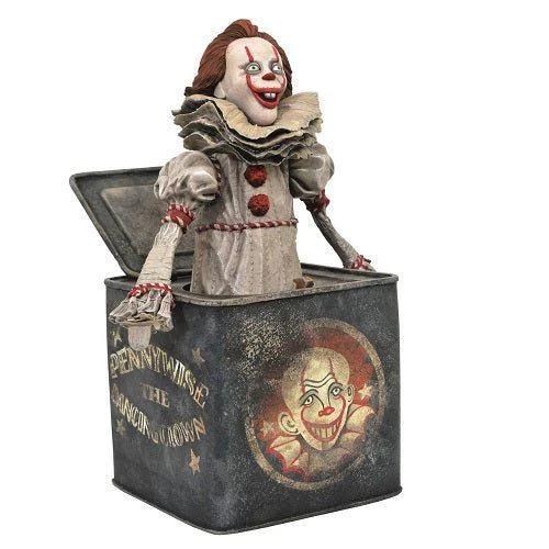 IT 2 Gallery Pennywise In the Box PVC Statue - Diamond Select