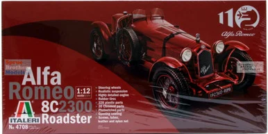 ITA4708 1:12 Italeri Alfa Romeo 8C2300 Roadster