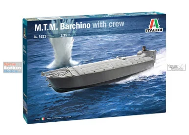 ITA5623 1:35 Italeri MTM Barchino with Crew