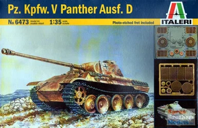 ITA6473 1:35 Italeri Pz.Kpfw.V Panther Ausf D