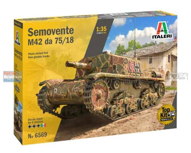 ITA6569 1:35 Italeri Semovente M42 da 75/18
