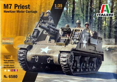 ITA6580 1:35 Italeri M7 Priest Howitzer Motor Carriage