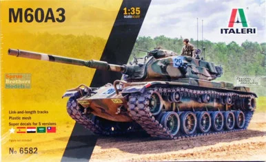 ITA6582 1:35 Italeri M60A3 Tank