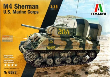 ITA6583 1:35 Italeri M4 Sherman US Marine Corps