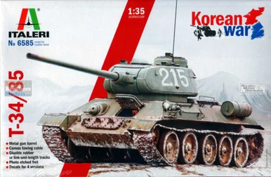 ITA6585 1:35 Italeri T-34/85 Korean War
