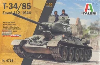 ITA6758 1:35 Italeri T-34/85 Zavod 112 1944