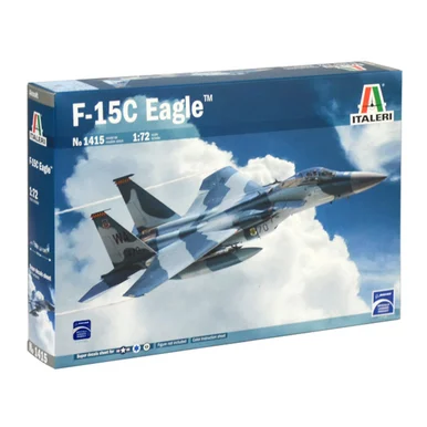 Italeri 1415 F-15C Eagle Fighter 1/72 Scale Model Kit