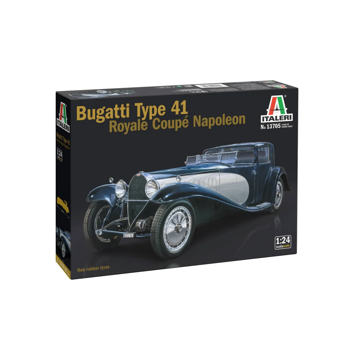 Bugatti Type 41 Royale Coupé Napol Model kit - Italeri