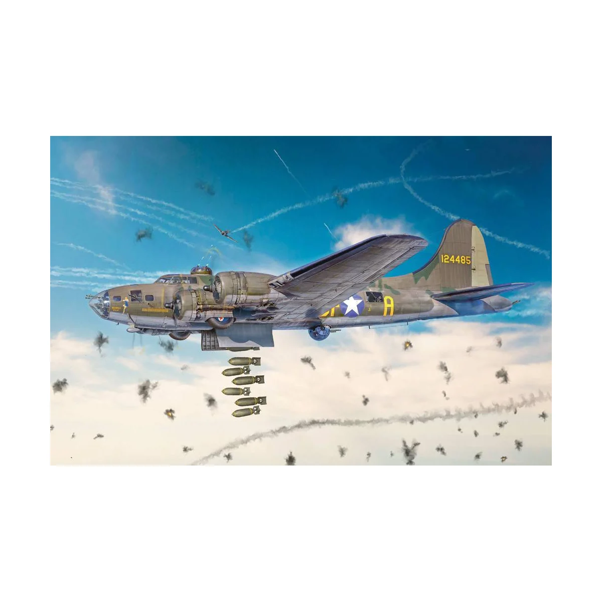 B-17F Flying Fortress Model kit