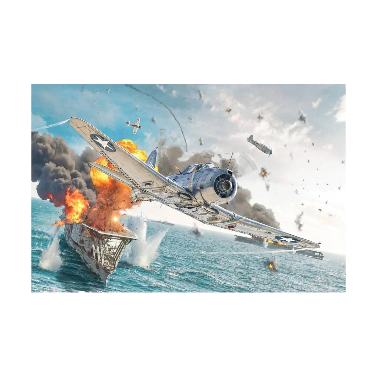 Sbd-3 dauntless Model kit