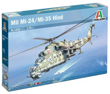 1/72 Italeri MIL MI-24P / MIL MI-35P Plastic Model Kit