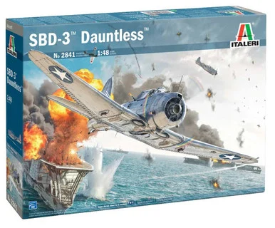 1/48 Italeri SBD-3 DAUNTLESS USN Plastic Model Kit