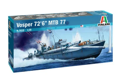 1/35 Vosper 72' 6 Motor Torpedo Boat 77 - Italeri