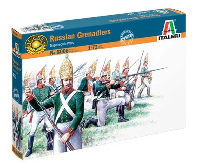 1/72 Italeri Russian Genadiers Plastic Model Kit
