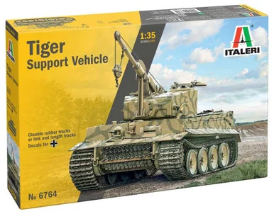 1/35 Italeri TIGER SUPPORT VEHICLE Plastic Model Kit