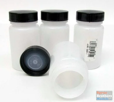 IWAI4803BT Iwata 3oz Plastic Translucent Bottle with Lid (set of 4 bottles)
