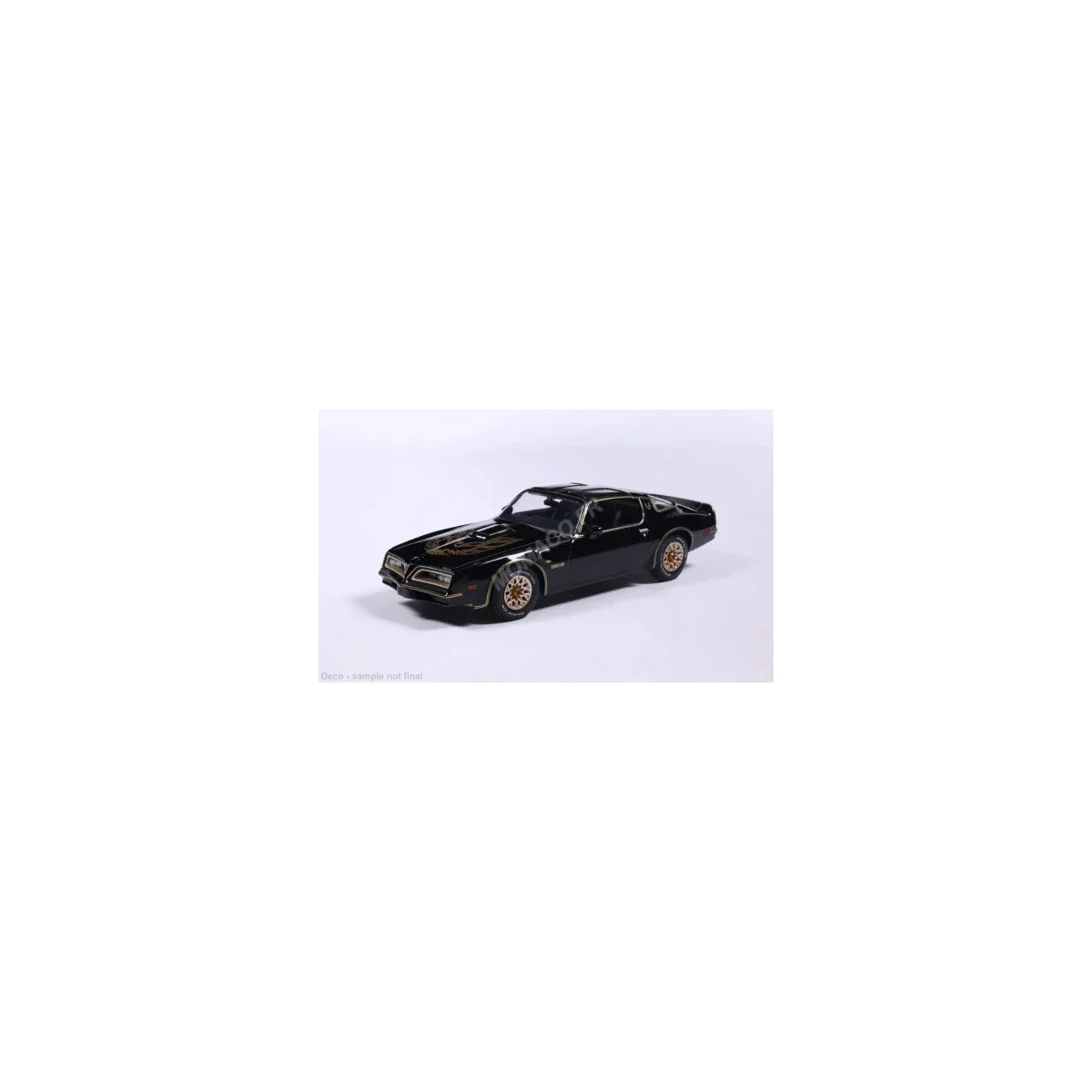 Pontiac firebird trans am 1977 black Die cast - IXO MODELS