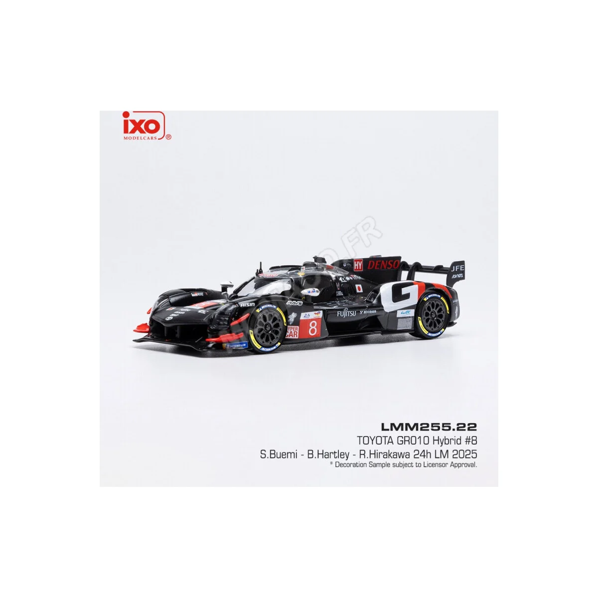 Toyota gr010 hybrid 8 buemi/hartley/hirakawa 24h du mans 2025 Die cast - IXO MODELS