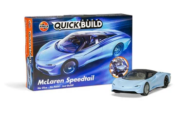 Airfix J6052 McLaren Speedtail Quick Build Model Kit - Airfix Models