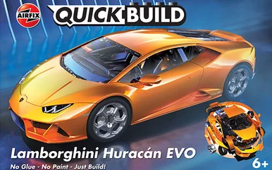 Airfix J6058 Lamborghini Huracan EVO Quick Build Model Kit - Airfix Models