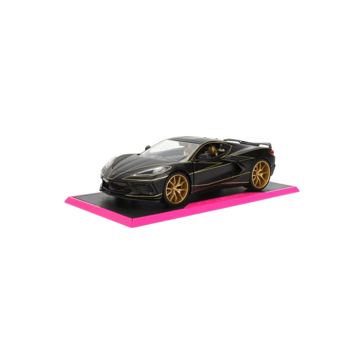 Jada 35203 chevrolet corvette c8 stingray primer black pink slips 2020 1/24 Die cast - Jada Toys