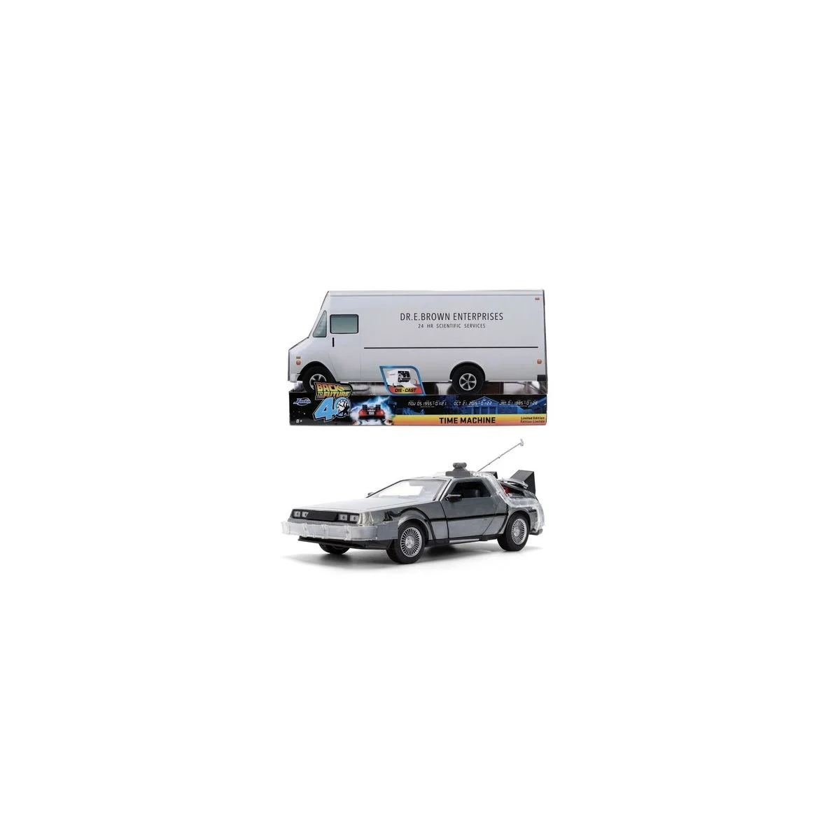 Jada 36848 time machine boite camion frost version hollywood rides 1/32 Die cast - Jada Toys