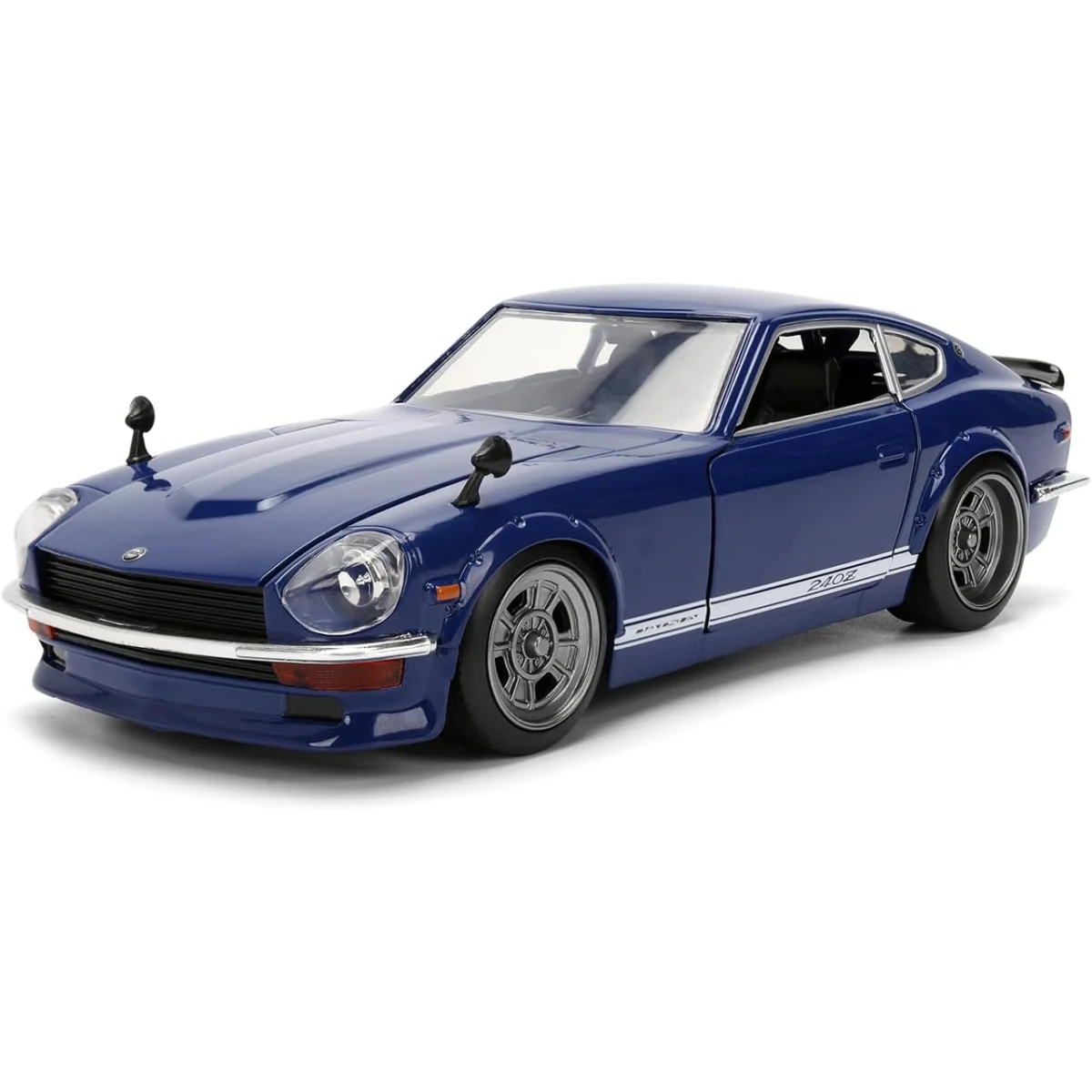 Jada 37020 miniature datsun 240z glossy blue jdm tuners 1972 1/24 Die cast - Jada Toys