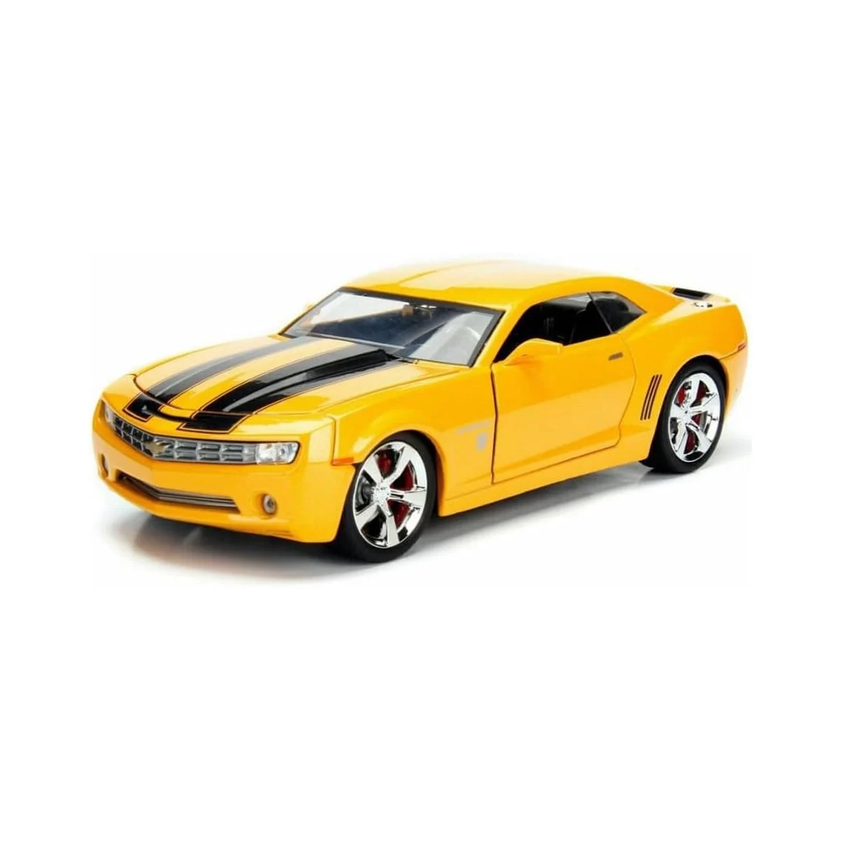 Jada 98497 miniature chevrolet camaro concept w/collectible bumblebee yellow transformers 2006 1/24 - Jada Toys