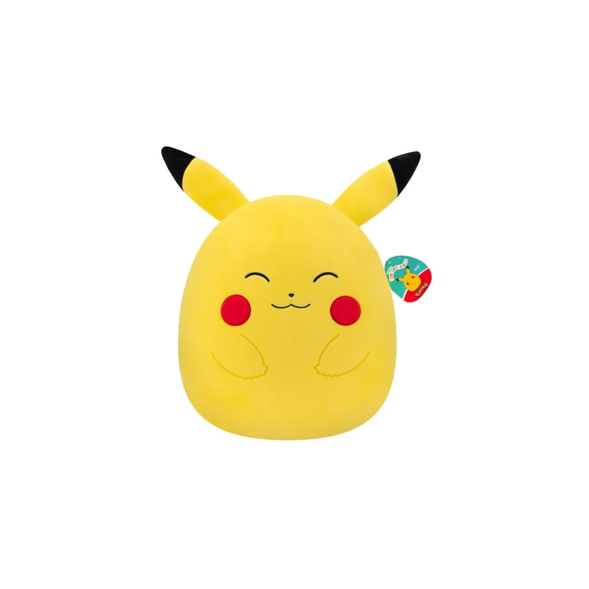 Pokémon Squishmallows Happy Pikachu Plush 35 cm - Jazwares