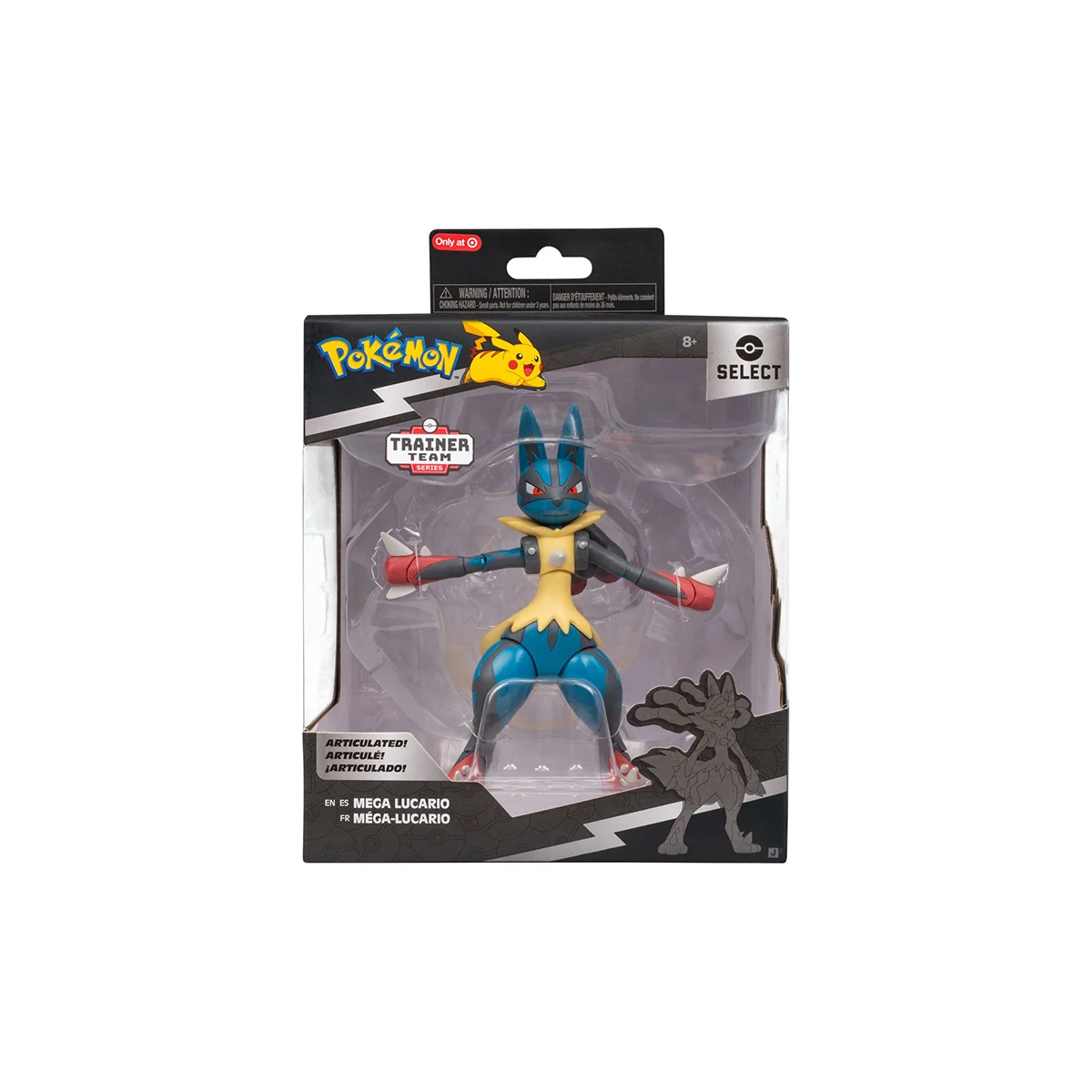 Pokemon Select 15cm Super-Articulated Figure Mega Lucario W12 Figurine