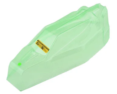 JConcepts JCO0284L P2 - TLR 22 5.0 Elite Body with S-Type Wing: Lightweight 1/10