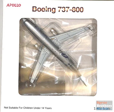 JCW13107 1:400 JC Wings/Apollo Air Europa Boeing 737-800(W) Reg #EC-JHK 'SkyTeam' (pre-painted/pre-built)