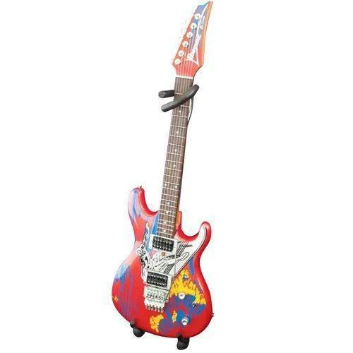 Joe Satriani Silver Surfer Miniature Guitar Replica - Axe Heaven