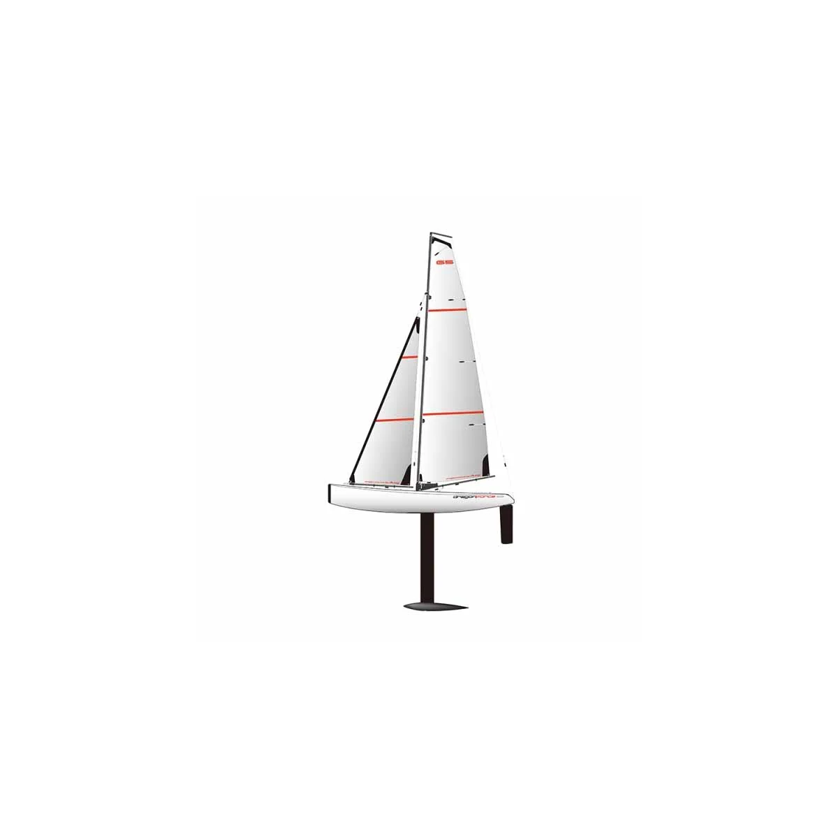 Sailboat Joysway Dragon Force 65 V8 Racing Sailboat 650mm / FlySky i6 RC sailboat - JOYSWAY HOBBY