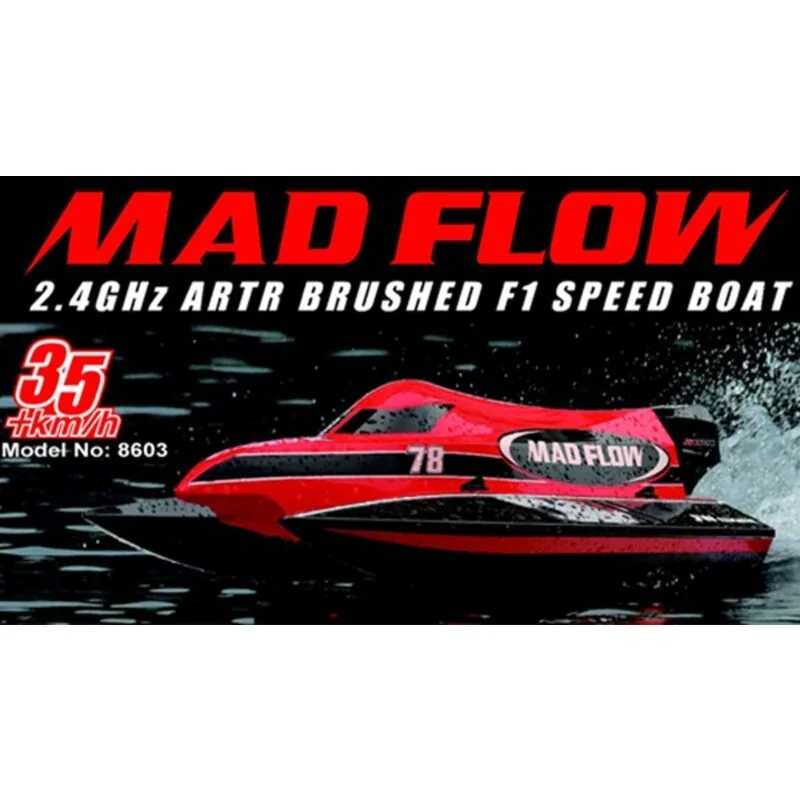 Mad Flow F1 BR RTS Combo RC boat - JOYSWAY HOBBY