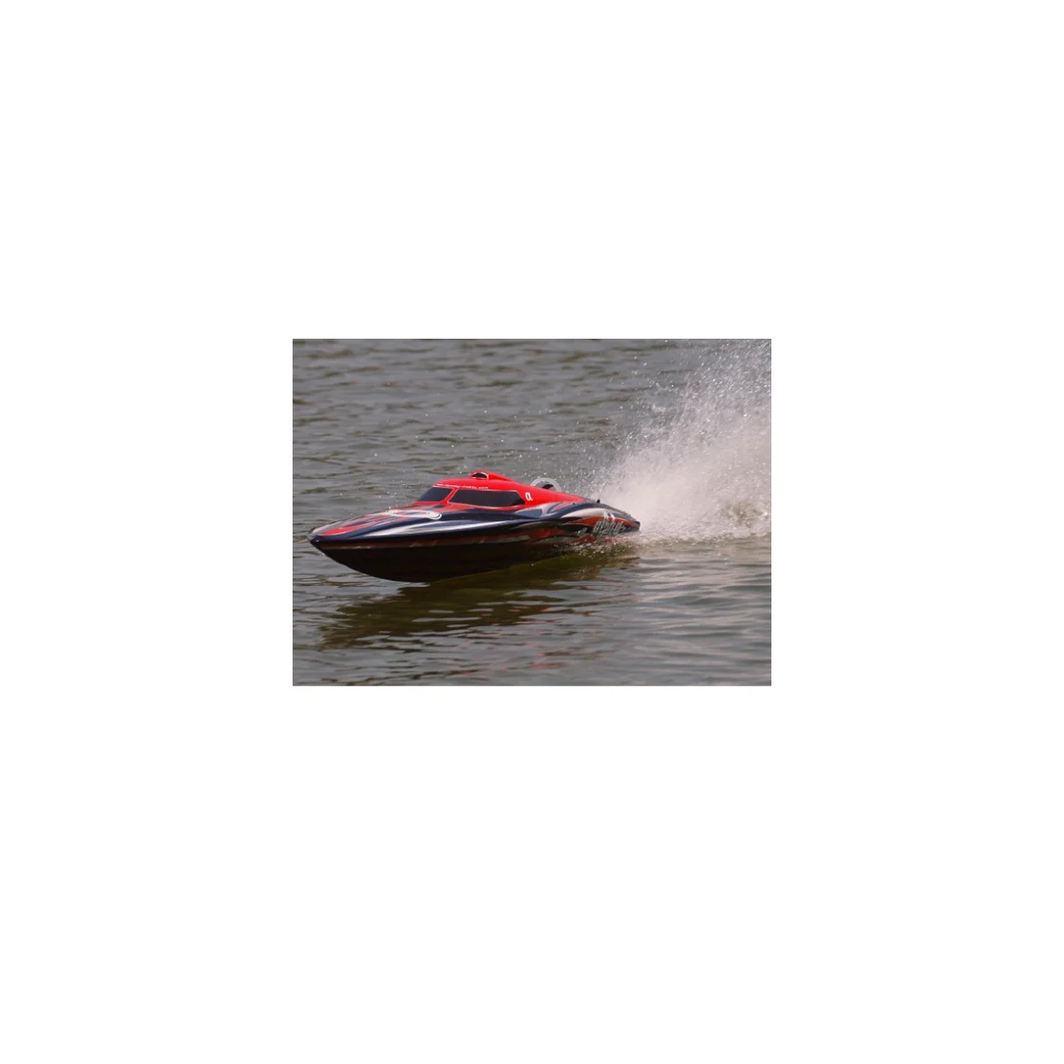 Combo Alpha BL 1m RTS Red + Pack 4S 5000 mAh RC boat - JOYSWAY HOBBY