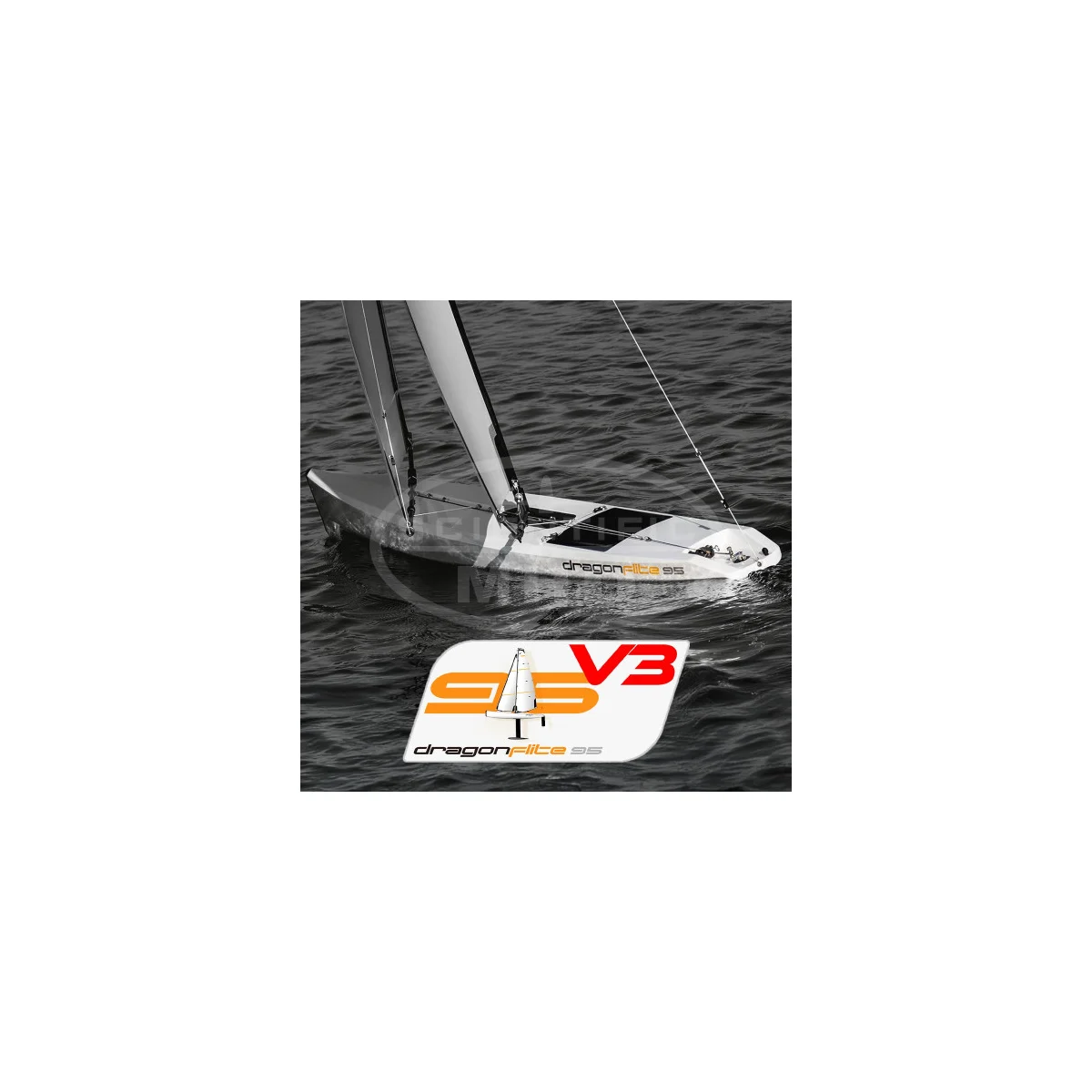 Dragon Flite 95 V3 PNP RC Sailboat - JOYSWAY HOBBY