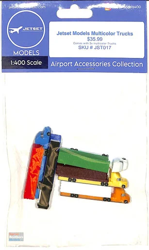 JST017 1:400 Jetset Models - Semi-Trucks Set (Multicolor)
