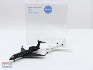 JSTM003M 1:400 Jetset Models - Gulfstream G650 Set Livery #2 (2 pcs)