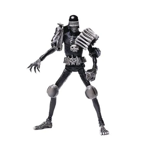 Judge Dredd Black And White Judge Death PX 1/18 Mini Action Figure - Hiya Toys